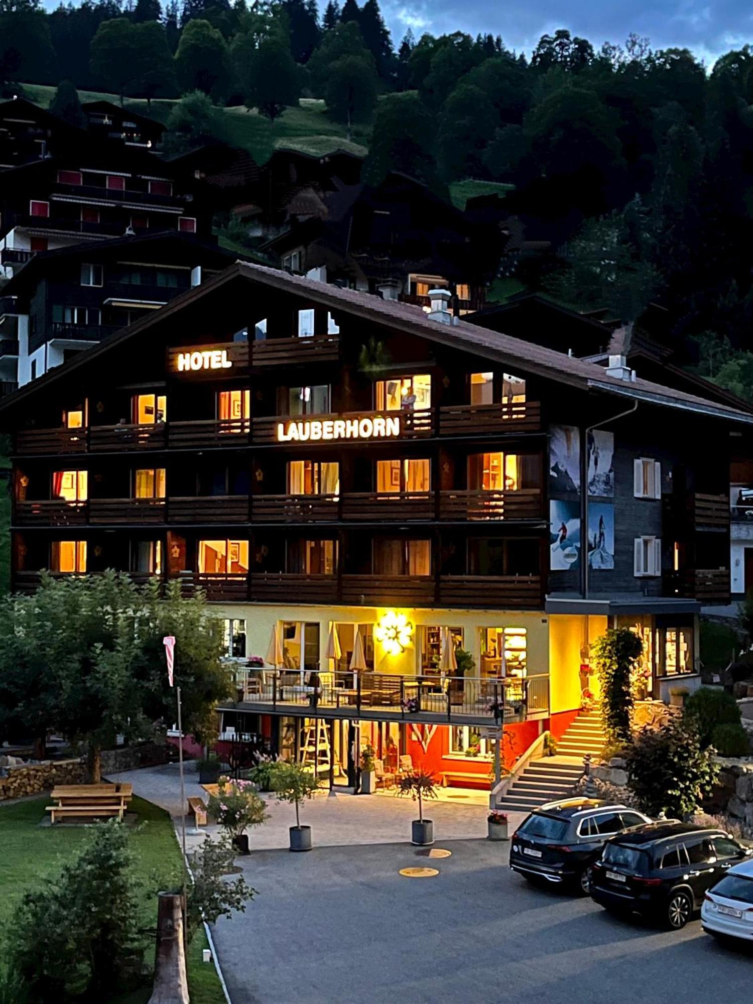 Lauberhorn Hotel Grindelwald Eksteriør billede